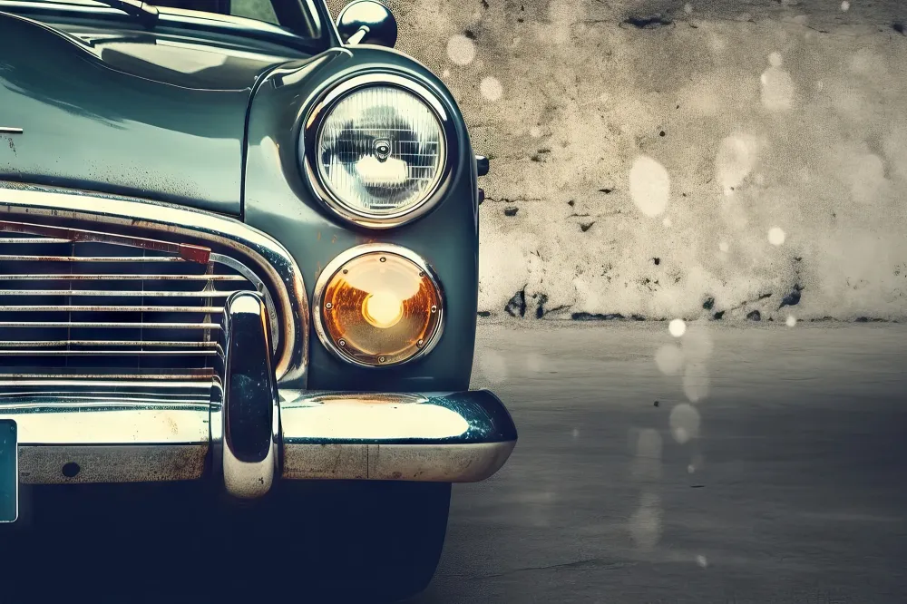 Voiture ancienne à Ploudaniel
